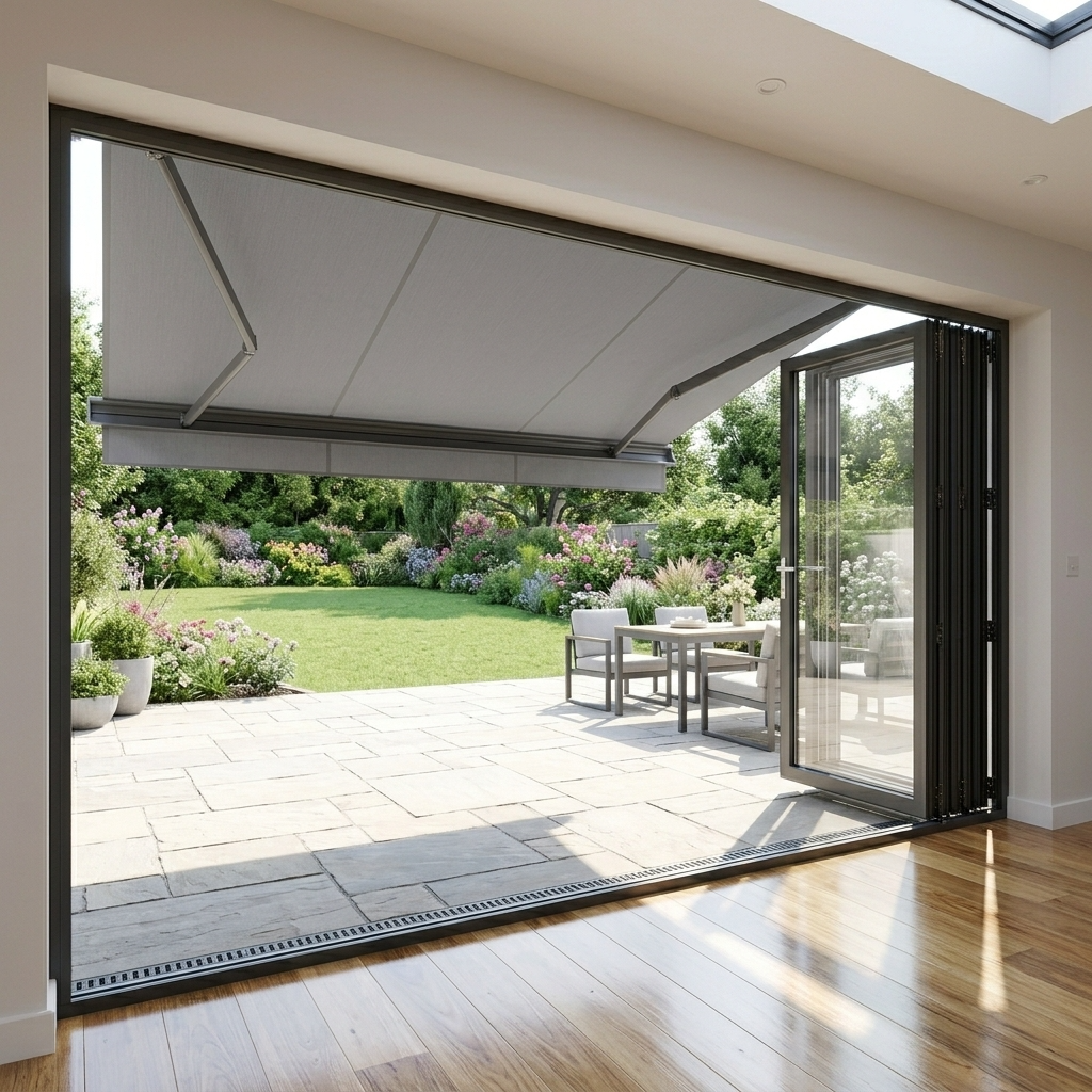 awning installed in Gloucester home