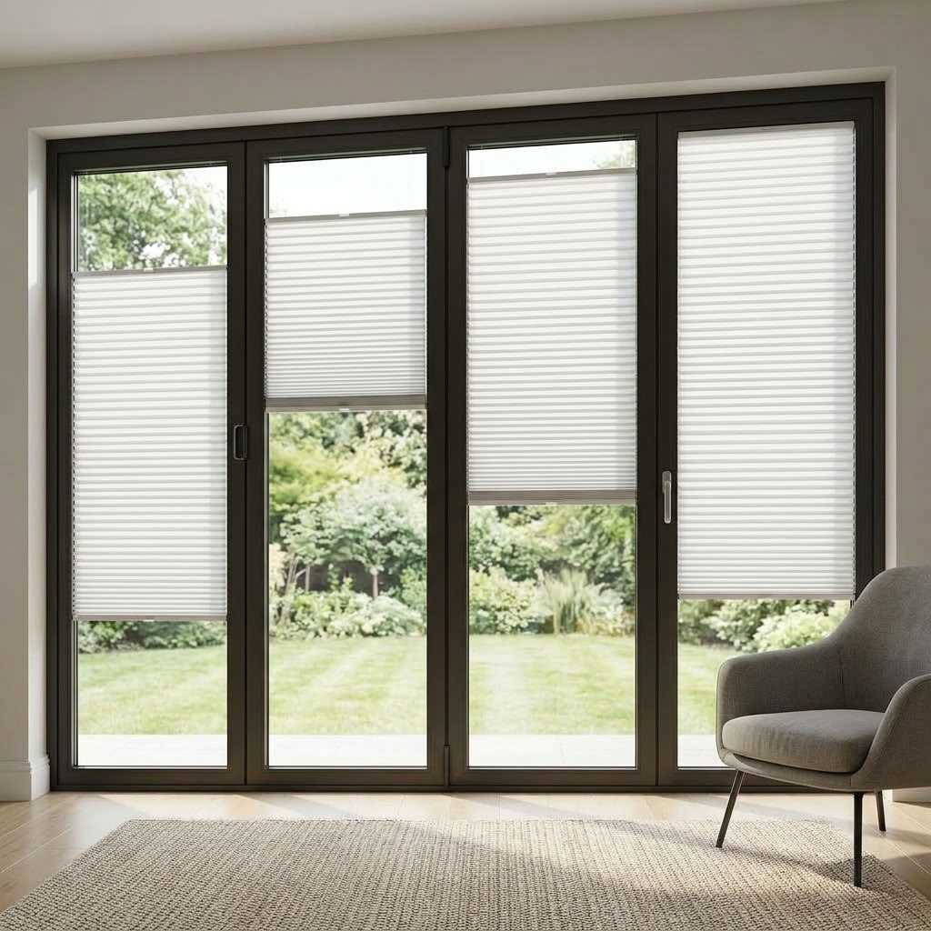Bifold door blinds in Gloucestershire